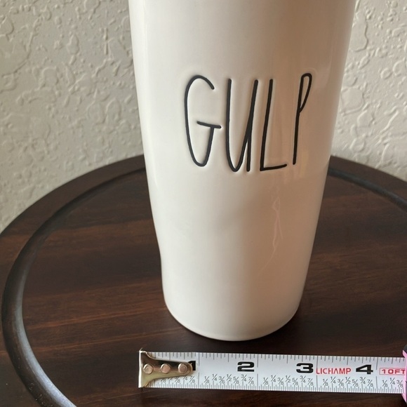 Rae Dunn: “Gulp” Ceramic Tumbler/Travel Mug - Picture 14 of 16